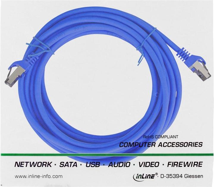 Actual product image InLine Patch cable (S/FTP, CAT8.1, 10 m)