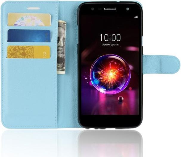 Actual product image MU Classic Litchi Leather Bookcover Series (LG X Power 3)