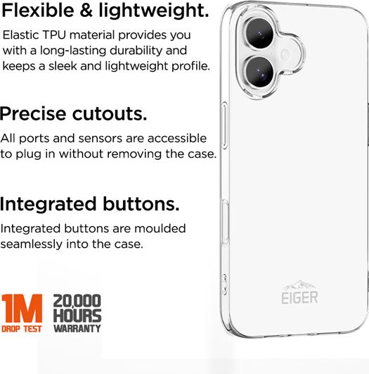 Produktbild Eiger Grip Case (Apple iPhone 16 Plus)