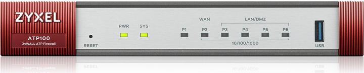 Image du produit Zyxel Pare-feu ATP100 ATP avec bac à sable, y compris une licence d'or pour 1 an