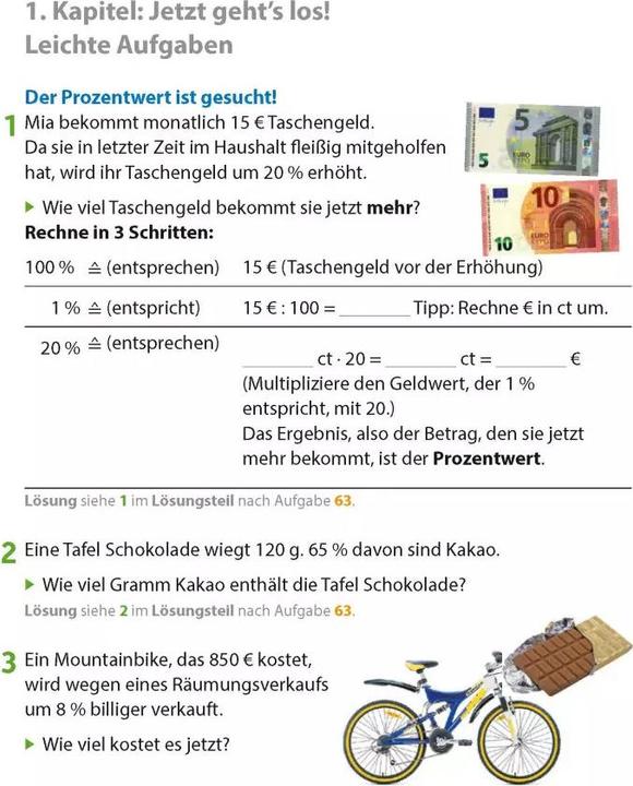 Produktbild Prozentrechnen 6.-9. Klasse (Deutsch, Adolf Hauschka, Martina Knapp, Rainer Thiele, 2021)