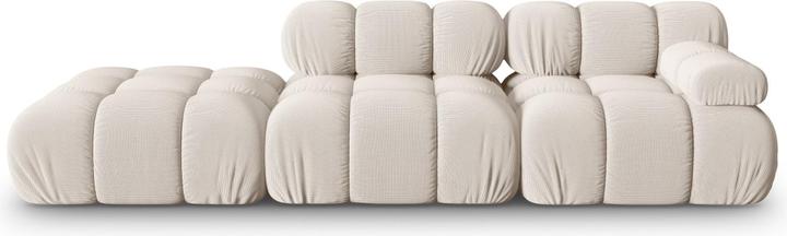 Actual product image Micadoni Left Modular Sofa, "Bellis", 4 Seats, 282x94x70Made in Europe (2 person sofa, 3-seater, 4-seater)