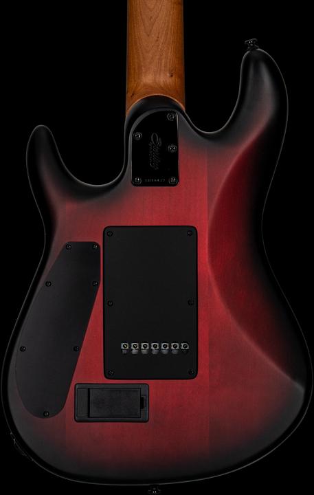 Actual product image E-Gitarre, Richardson7, Poplar Burl, Dark Scarlet Burst Satin, Tasche (Electric guitar)