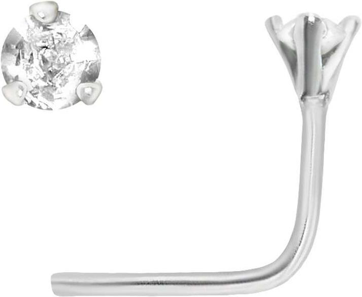 Immagine prodotto Bijouteria Piercing per naso (Argento, Zirconia)