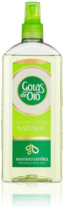Instituto Español GOTAS DE ORO NATURAL agua de colonia spray 400 ml (Eau de cologne, 400 ml)