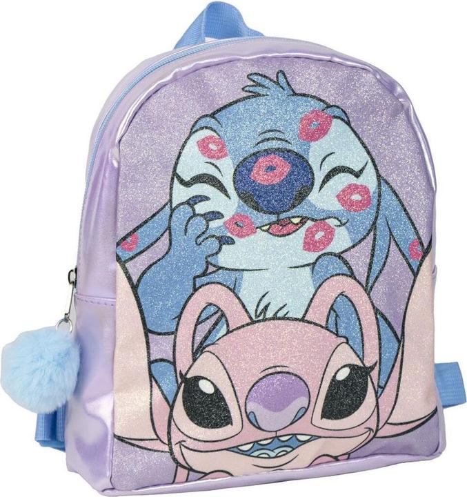 Produktbild Stitch Lässiger Rucksack Lila 19 x 23 x 8 cm