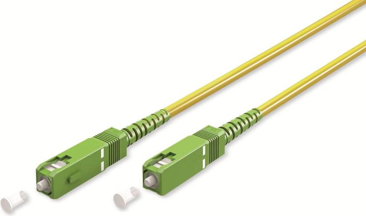 Produktbild Goobay Glasfaserkabel FTTH, Singlemode OS2 Yellow, Gelb Simplex, 30 m (S/UTP, 30 m)