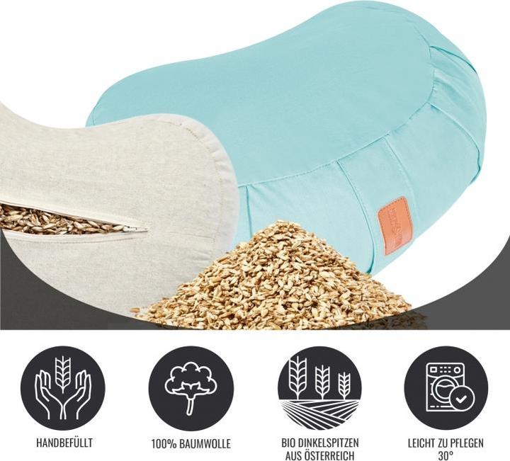 Actual product image Gorilla Sports Yoga crescent pillow (19 cm)