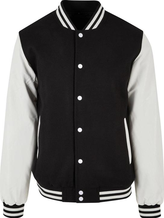 Build Your Brand Old School College VarsityJacke (USCollegeStil) (XXL)