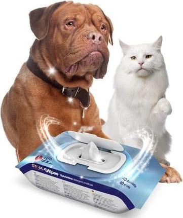 Image du produit ICF CLX Wipes Lingettes humides (Chien, Chat, 498.67 ml)