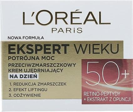 Produktbild L'Oréal Paris L'Oréal Age Specialist Ekspert Age 50+ anti-wrinkle firming day cream 50ml (50 ml, Tagescreme)