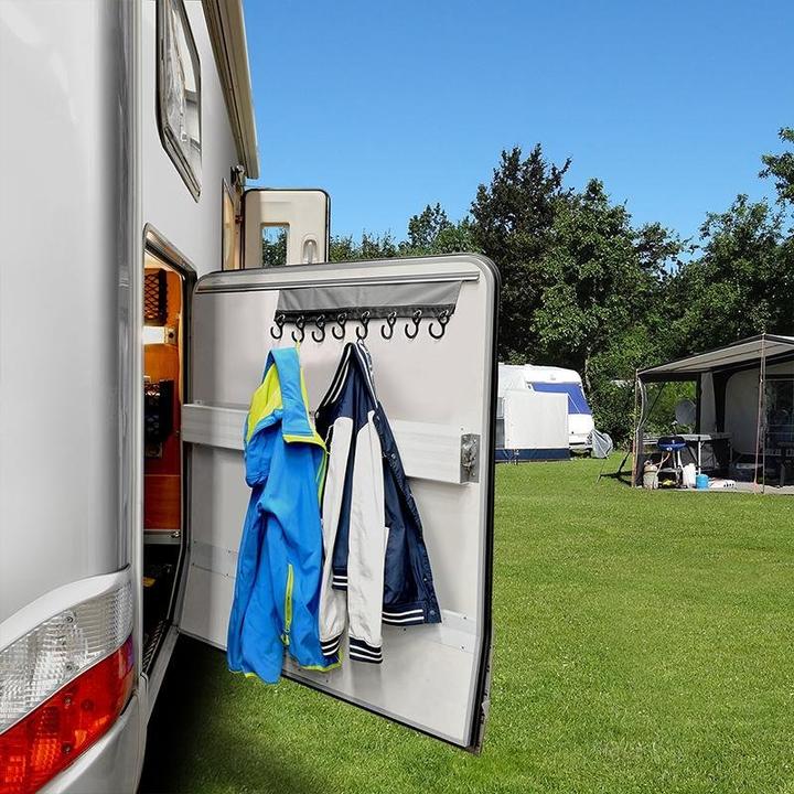 Produktbild ProPlus Hakenleiste Universal mit Keder und Klettband