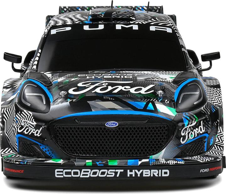 Actual product image Solido 1:18 Ford Puma WRC black