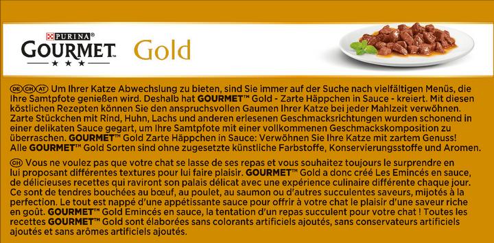 Image du produit Gourmet Or (Adulte, 8 pcs, 85 g)
