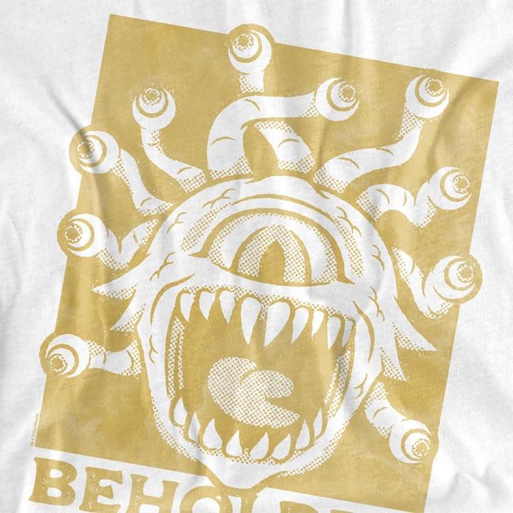 Actual product image Dungeons & Dragons Mens Beholder Block 50th T-Shirt (4XL)