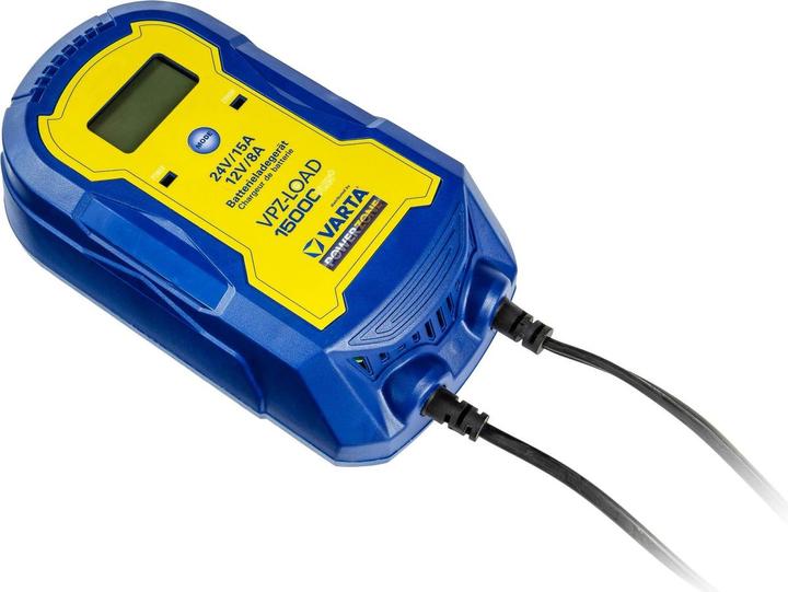 Varta Chargeur automatique VPZ-LOAD 15000 PLUS 12V/8A | 24V/15A (24V, 12V, 15 A)