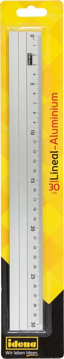Actual product image Idena Ruler 30cm Aluminium (30 cm)