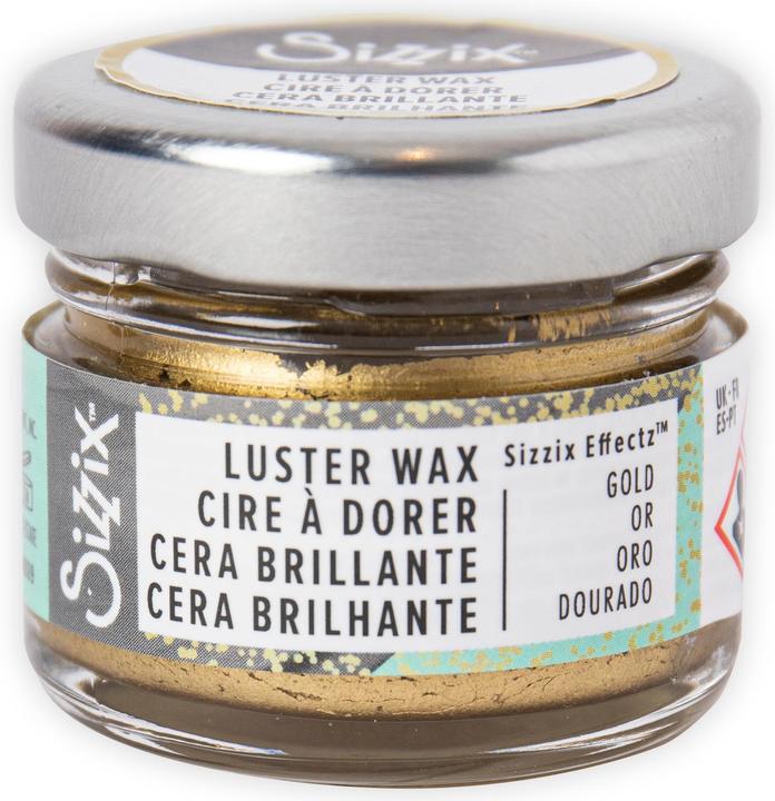 Produktbild Sizzix Effectz Glanzwachs Gold 20ml