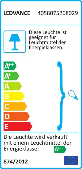 Energie-Label Ledvance Led Spot (400 lm, G9)
