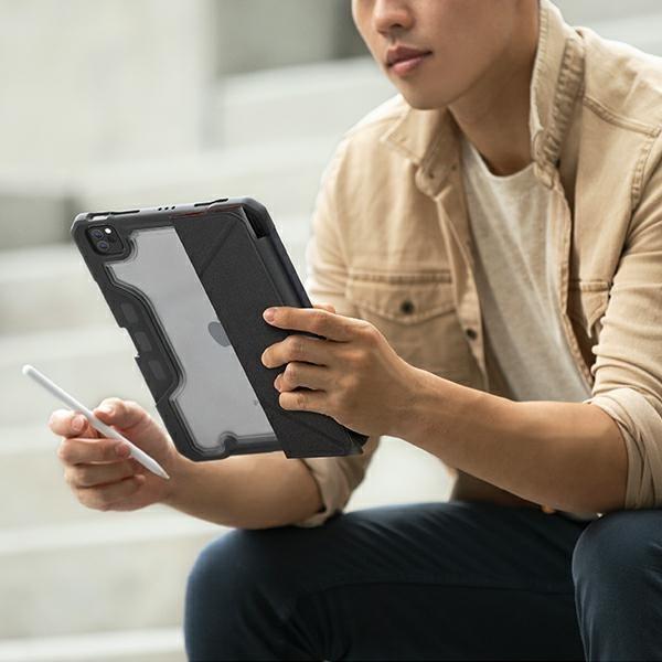 Actual product image PanzerGlass tablet case UNIQ Trex case Apple iPad Pro 11 2020/2021 (2nd and 3rd generation) Antimicrobial blue (IPad Pro 11)