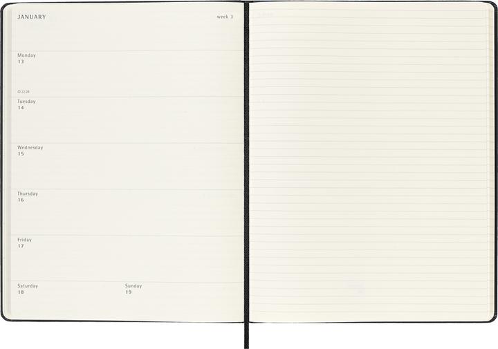 Actual product image Moleskine Notebook (19 x 25 cm, English)