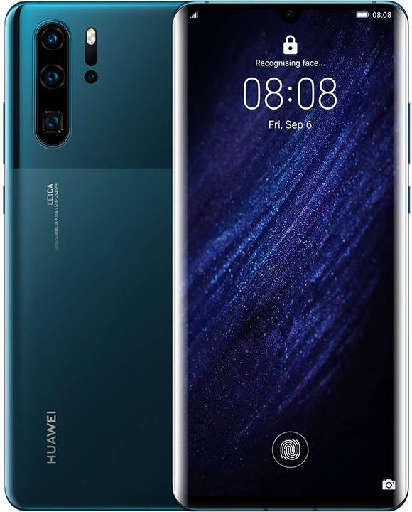 Actual product image Huawei P30 Pro (128 GB, Mystic Blue, 6.47", Hybrid Dual SIM, 40 Mpx, 4G)