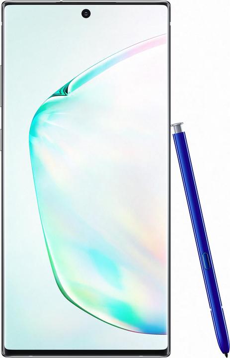 Actual product image Samsung Galaxy Note10+ EU (256 GB, Aura Glow, 6.80", Hybrid Dual SIM, 12 Mpx, 4G)