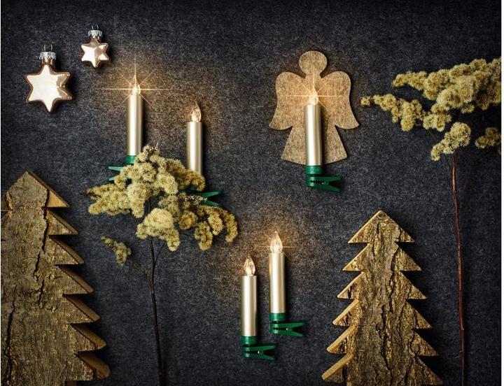 Actual product image Krinner LED Christmas tree candle Superlight Starter Set (12 x)
