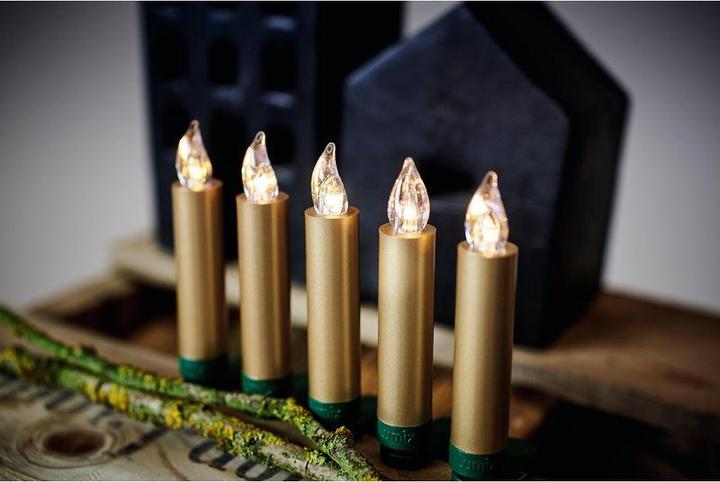 Actual product image Krinner LED Christmas tree candle Superlight Starter Set (12 x)