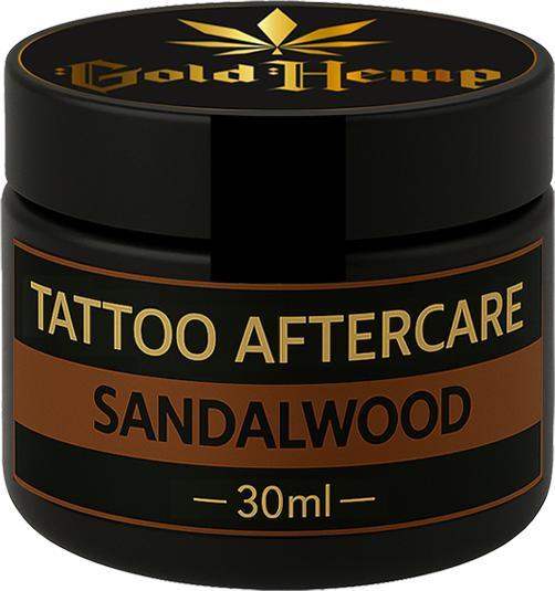Actual product image GoldHemp Tattoo Care Cream Sandalwood 30 ml (30 ml)