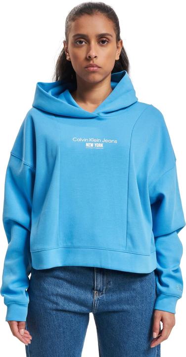 Immagine prodotto Calvin Klein Jeans Felpa con cappuccio con inserto a costine - 89179 (M)