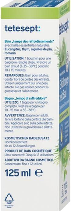 Produktbild Tetesept Badergänzung, 125 ml (125 ml, Badeöl)