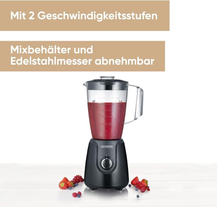 Actual product image Severin Stand Mixer SM3707 Black (600 W)