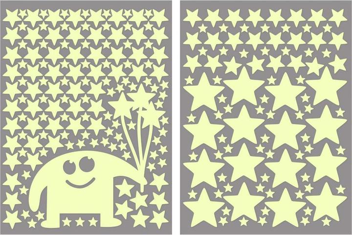 Produktbild Trenddeko Leuchtsticker Monster (21 x 28 cm)