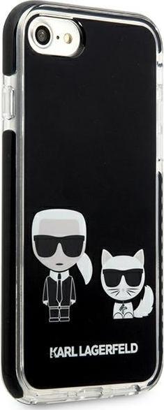 Immagine prodotto Karl Lagerfeld case for iPhone 7 / 8 / SE 2020 / SE 2022 KLHCI8TPEKCK hard case black Karl & Choupet (Apple iPhone SE (terza generazione), Apple iPhone SE (seconda generazione), Apple iPhone 7)