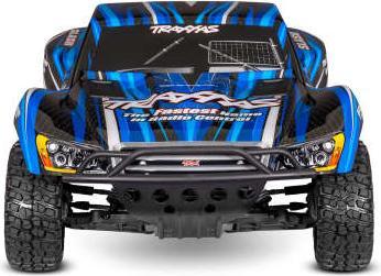 Actual product image Traxxas SC.TRUCK SLASH HD 1:10 2WD EP RTR BLUE w/USB-C Charger & Battery (RTR Ready-to-Run)