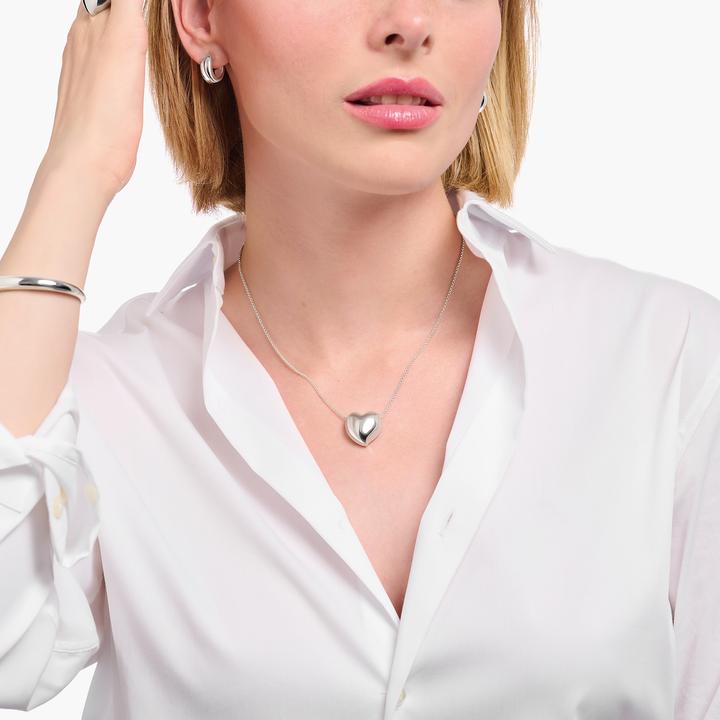 Immagine prodotto Thomas Sabo Collana con ciondolo a forma di cuore (Argento 925, 40 - 45 cm)