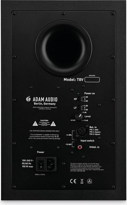 Actual product image Adam Audio T8V (Active, 1 pc., 1x 90 W)