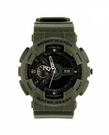 M-Tac Zegarek sportowy Oliwkowy (50006001) (46 mm)