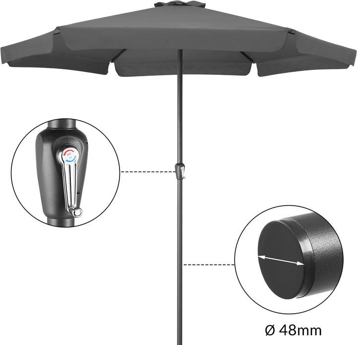 Actual product image Kingsleeve Parasol (3.30 m)
