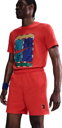 Image du produit Nike Court Heritage Tennis Shorts Red Man (XL)