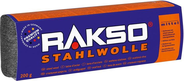 Actual product image Rakso Steel wool no. 2 à 200g (1 pcs.)