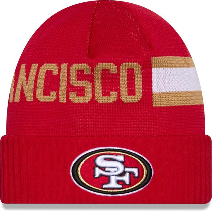 New Era NFL Sideline Tech Knit Mütze - San Francisco 49Ers
