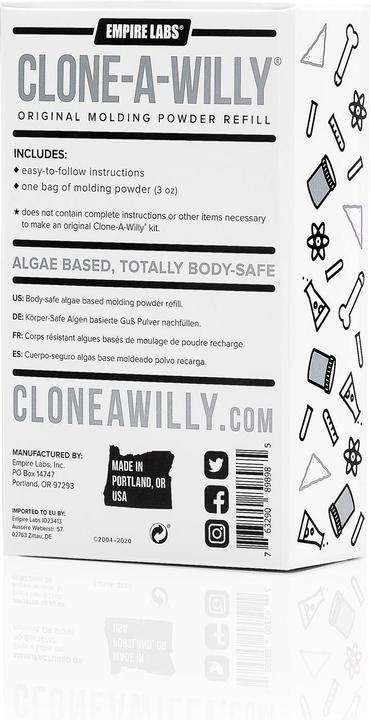 Actual product image Clone A Willy Casting powder