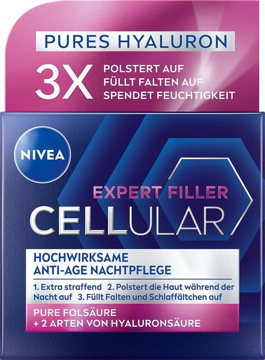 Productafbeelding NIVEA Cellular Expert Filler Nachtverzorging (50 ml, Nachtcrème)