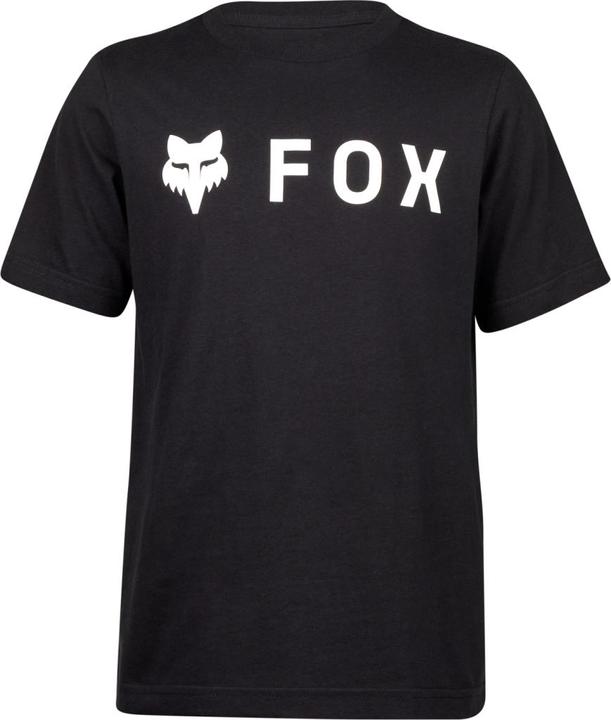 Fox Tee 23 Yth Absolute Ss Blk Ym (M)