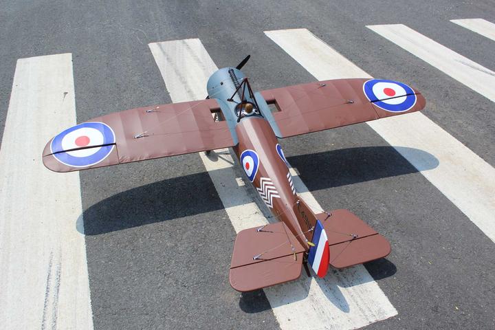 Produktbild Seagull Models bristol m1c monoplane spans 1,8m arf 71" 1:4