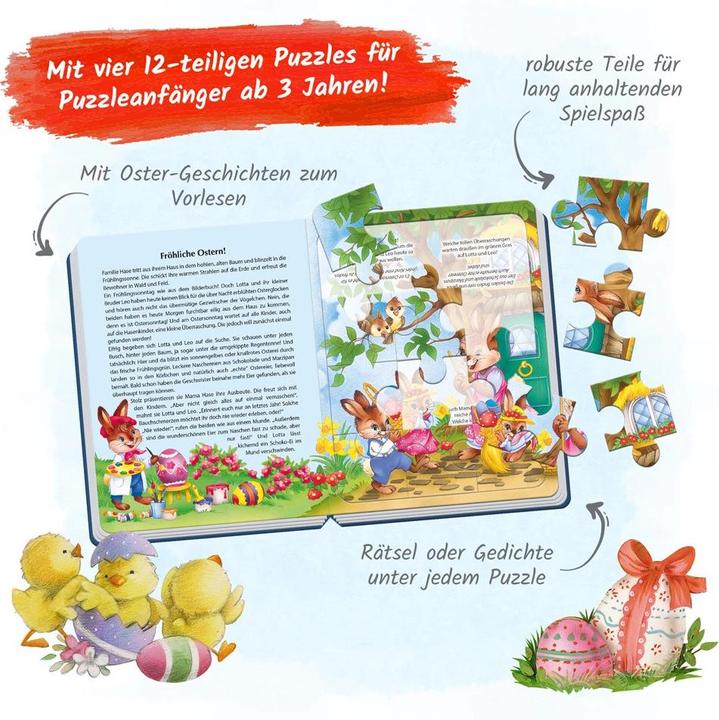Produktbild Mein liebstes Oster-Puzzlebuch (Deutsch, Trötsch Verlag GmbH & Co. KG, 2024)