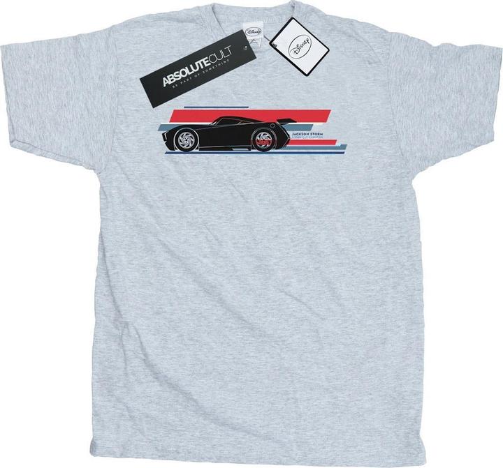 Disney Cars Jackson Storm Stripes TShirt (M)