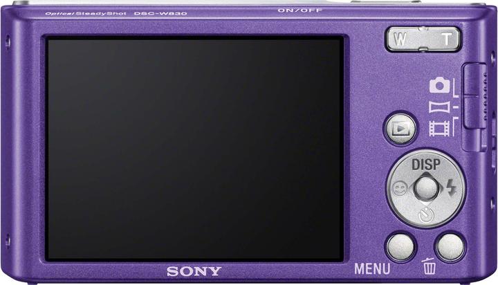 Image du produit Sony Cyber-Shot DSC W830 (4.5 - 26 mm, 20.10 Mpx, 1/2,3'')